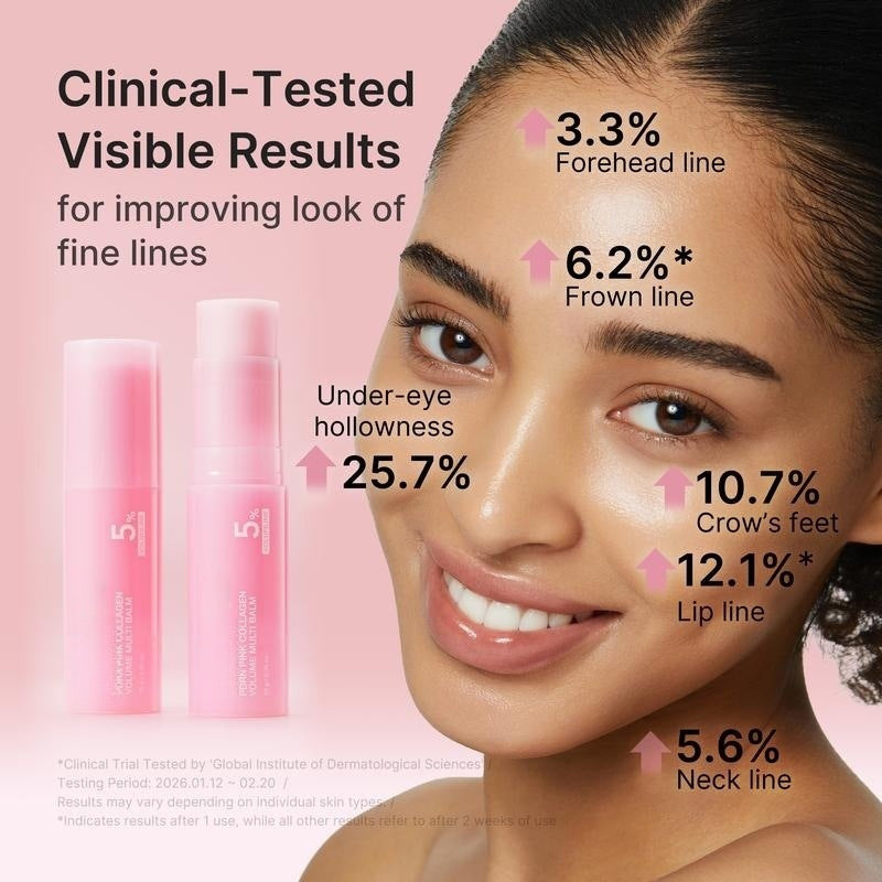 PDRN Pink Collagen Lip Essence Stick